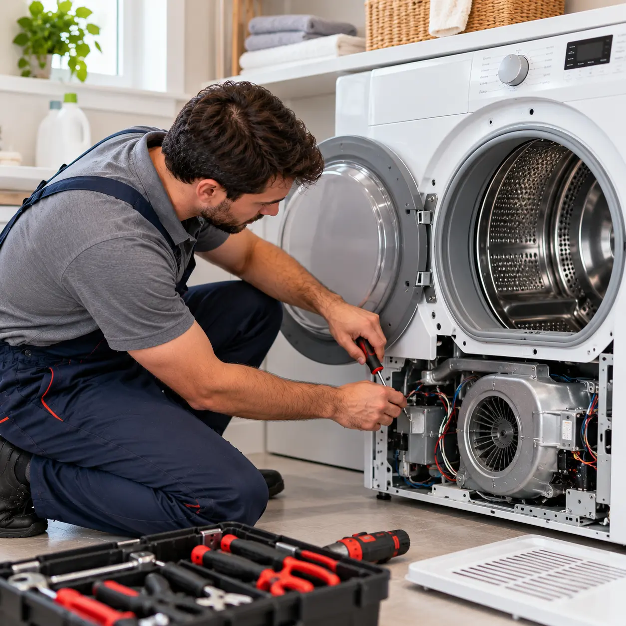 Dryer Repair in Dubai by BlueWave Appliance Repair