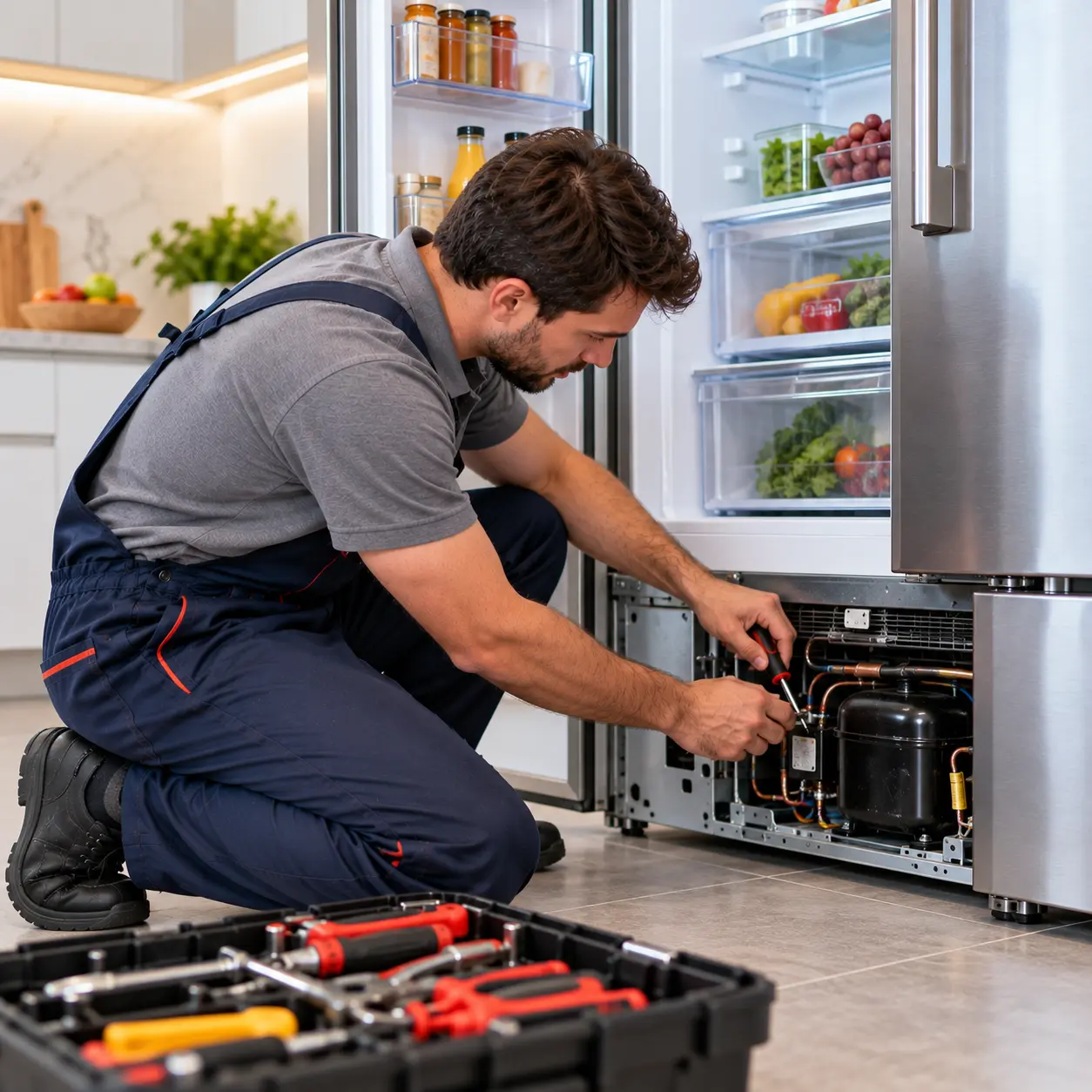 Refrigerator & Freezer Repair in Dubai by BlueWave Appliance Repair