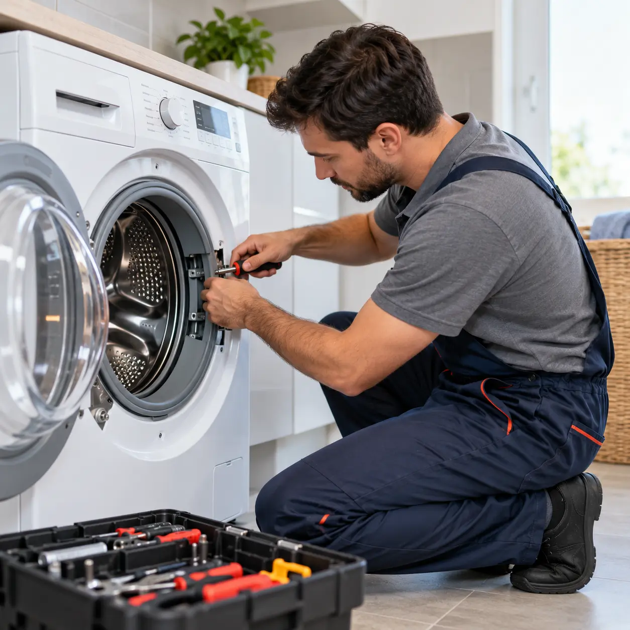 Washing Machine Repair in Dubai by BlueWave Appliance Repair